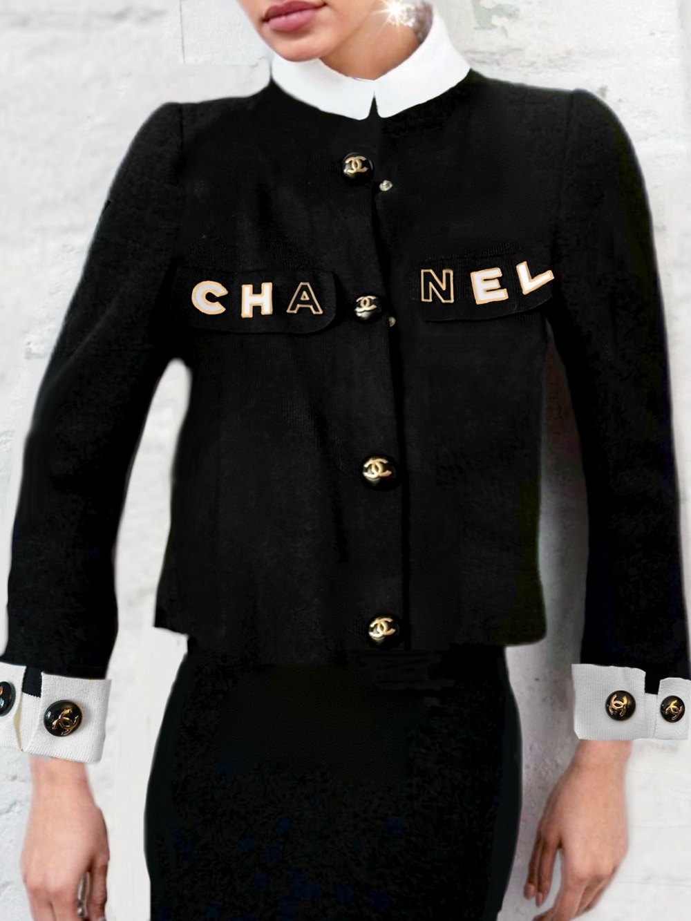 Button Up Knit Designer Cardigan